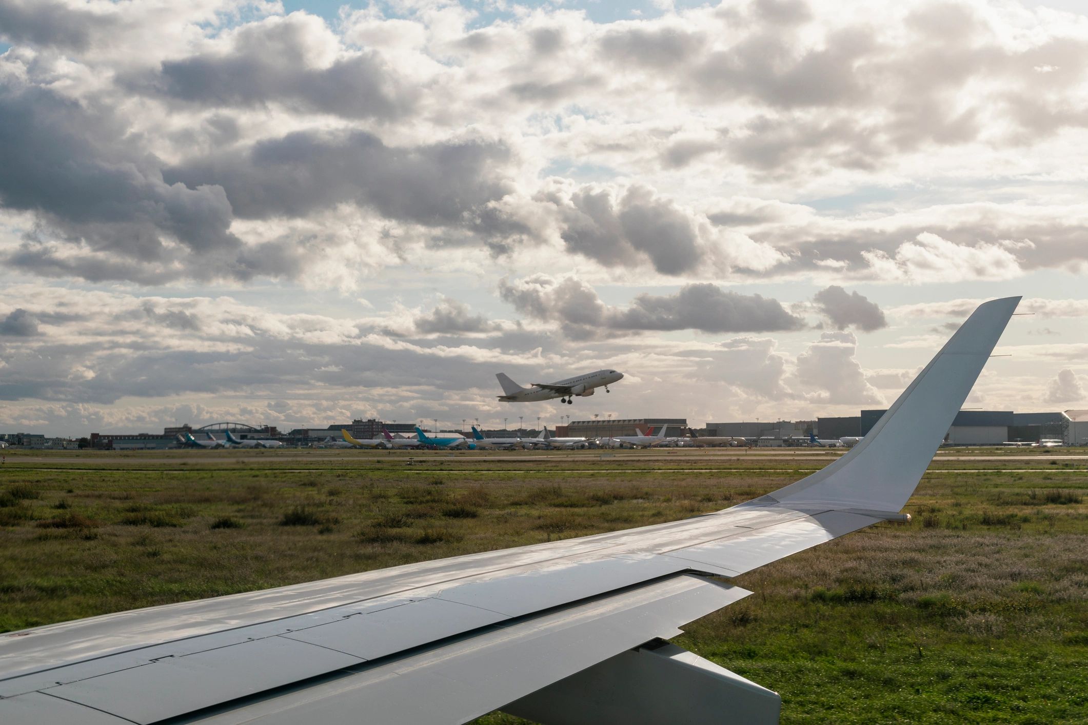 Planes Taking off and Landing