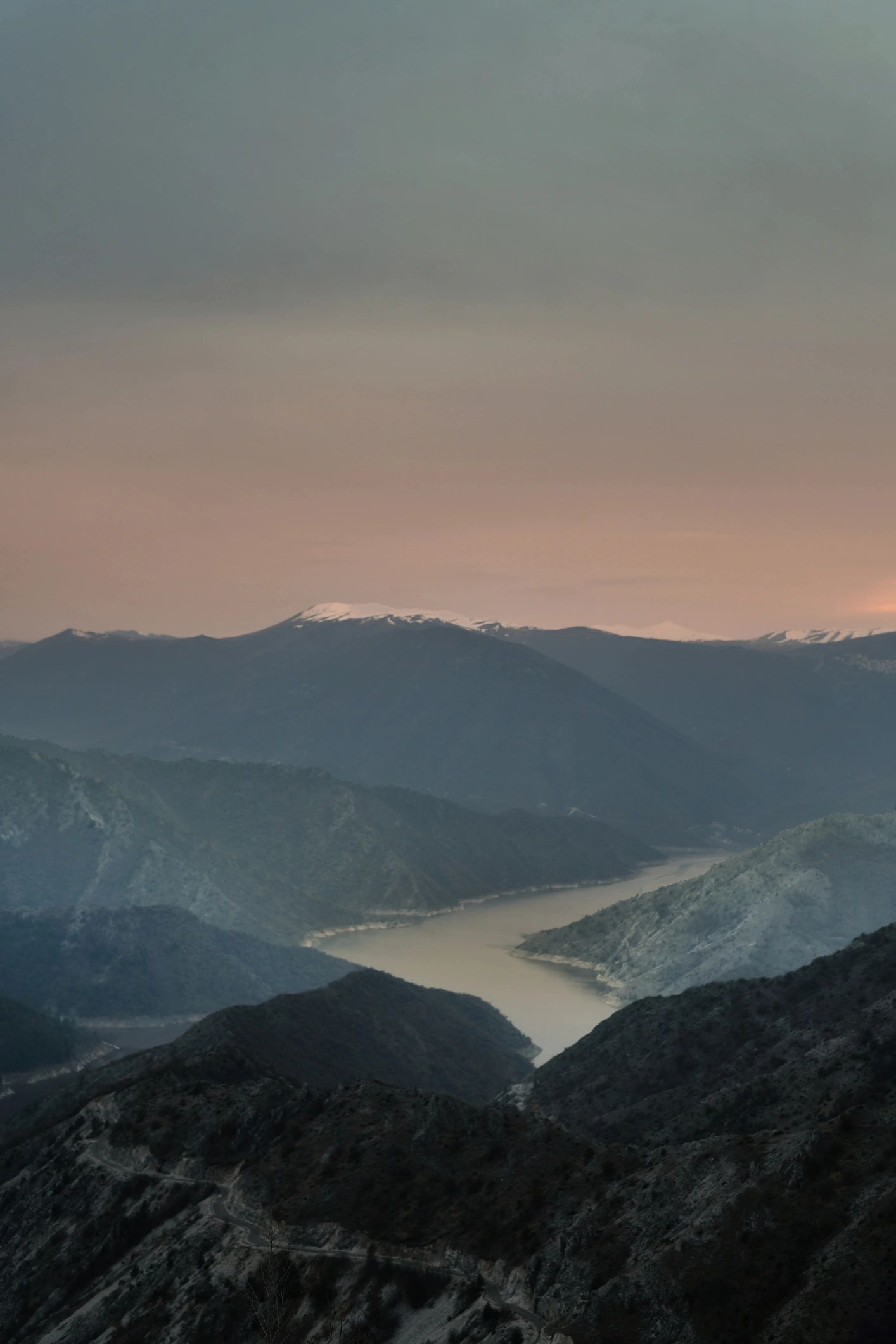Beautiful Mountain and Lake Scenery With Reflection and Fresh Natural Environment